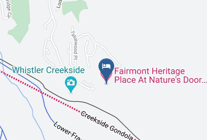 Squamish Lillooet - Fairmont Heritage Place At Nature's Door Whistler Maps