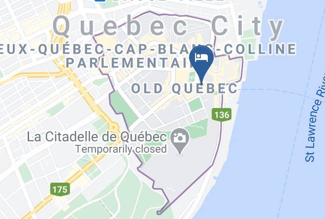 Fairmont Le Chateau Frontenac Map