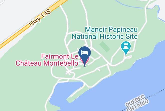 Papineau Regional County Municipality - Fairmont Le Chateau Montebello Maps