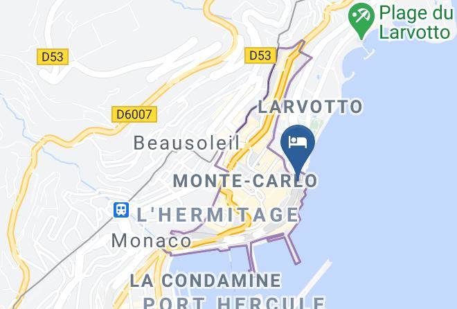 Monte Carlo - Hotel Fairmont Monte Carlo Maps