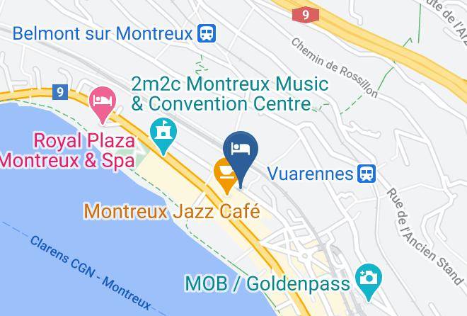 Pays D Enhaut - Fairmont Montreux Palace Maps