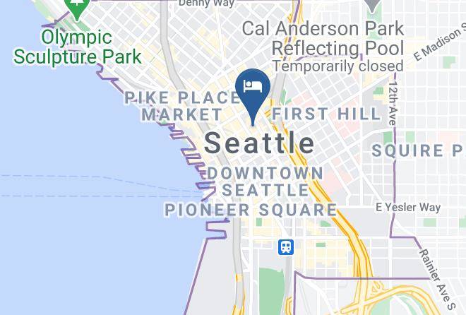 King - Fairmont Olympic Hotel Seattle Maps