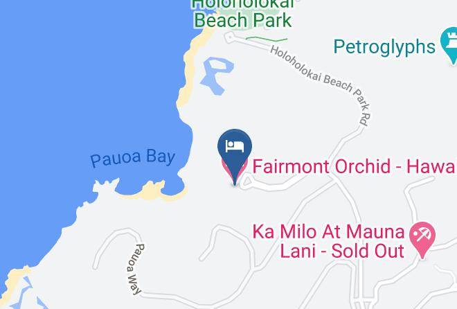 Hawaii - Fairmont Orchid Hawaii Maps
