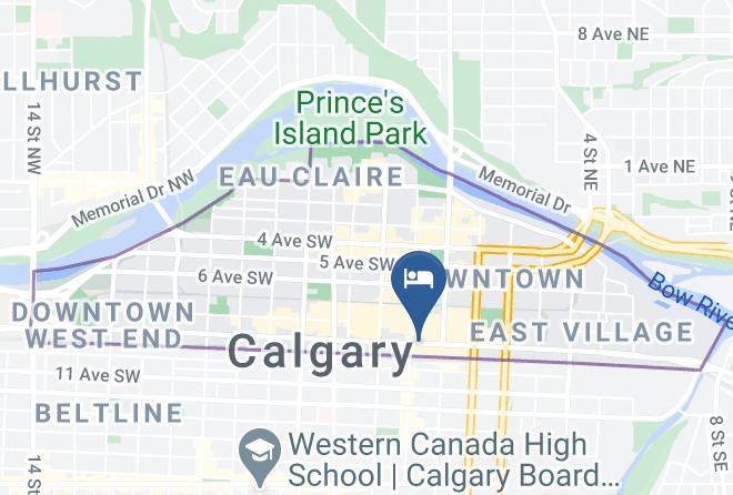 Division 6 - Hotel Fairmont Palliser Maps