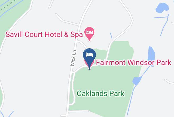 Fairmont Windsor Park Map