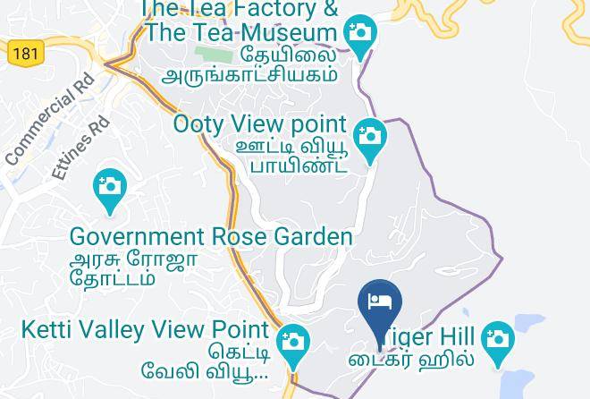 Fairstay Ooty Map