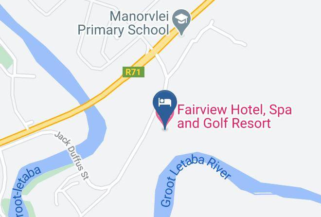 Mopani - Fairview Hotel Spa And Golf Resort Maps