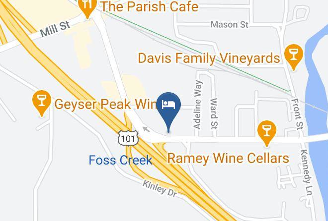 Sonoma - Fairview Inn & Suites Maps