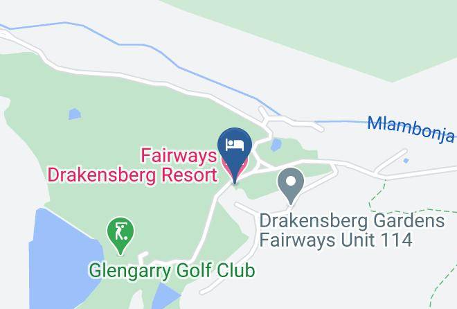 Harry Gwala - Fairways Drakensberg Resort Maps