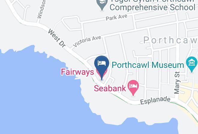 Bridgend - Fairways Hotel Maps