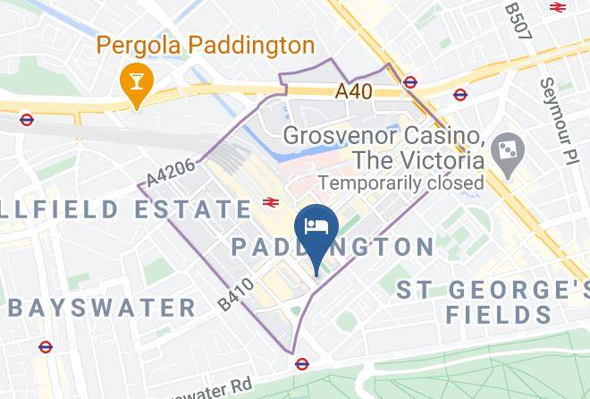 London - Fairways Hotel Paddington Maps