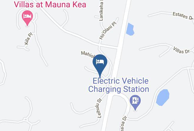 Hawaii - Fairways South At Mauna Kea Resort Maps