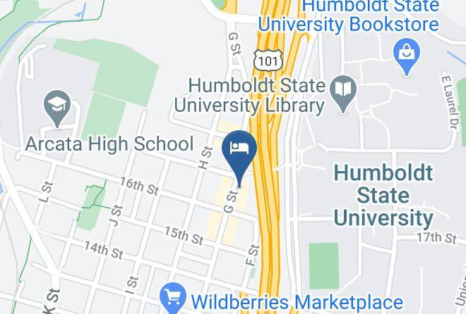 Humboldt - Fairwinds Motel Maps