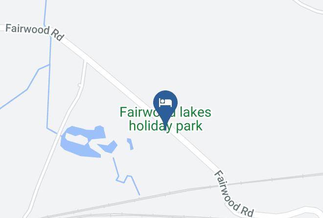 Fairwood Lakes Holiday Park Map