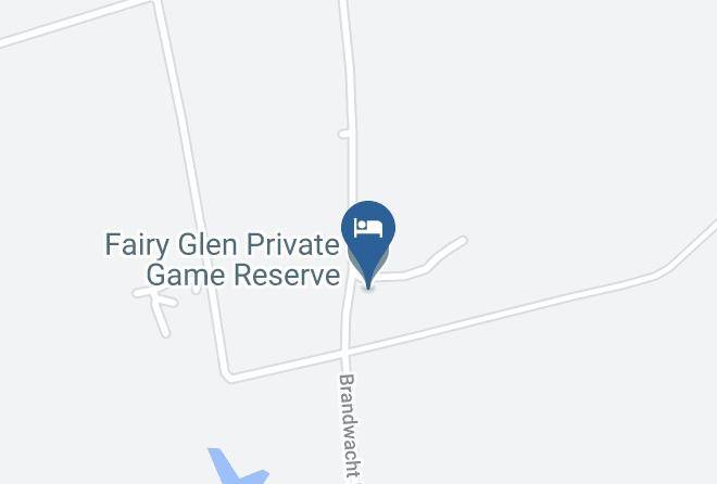 Cape Winelands - Fairy Glen Private Game Reserve Maps