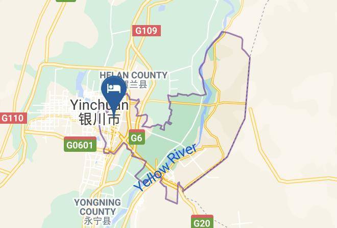 Yinchuan - Fairyland Hotel Yinchuan Xinyue Square Branch Maps