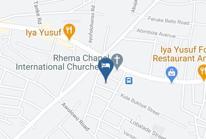 Ilorin - Fairyland Hotels Ltd Maps