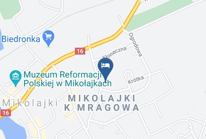 Mragowski - Fairytale Garden Cabins Maps
