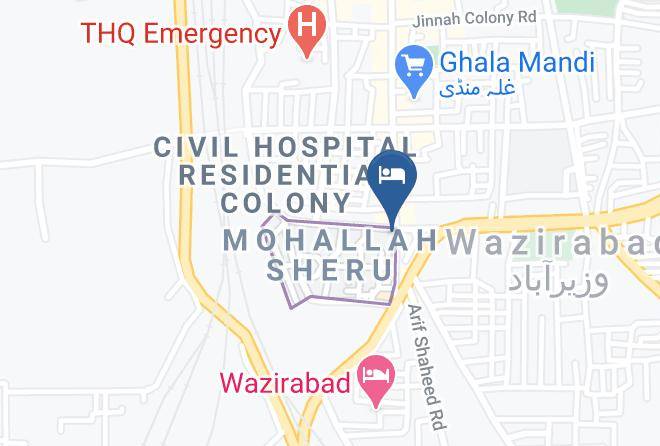 Islamabad - Faisal Hotel Maps