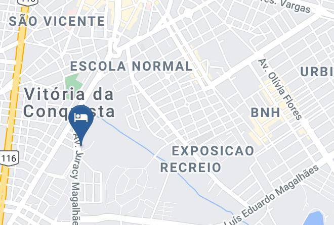 Vitoria Daquista - Faixa Hotel Maps
