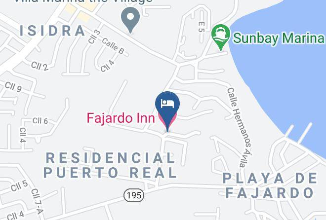 Fajardo - Fajardo Inn Maps