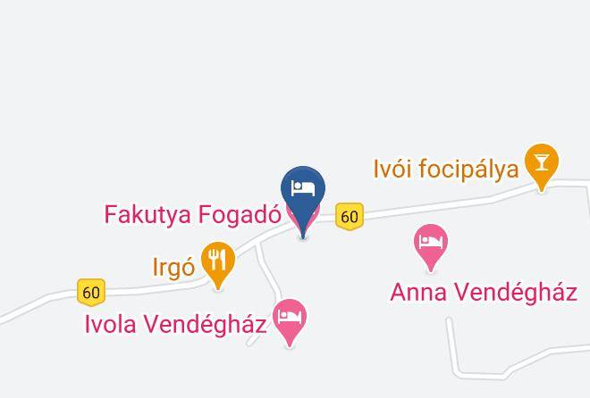 Zetea - Fakutya Fogado Maps