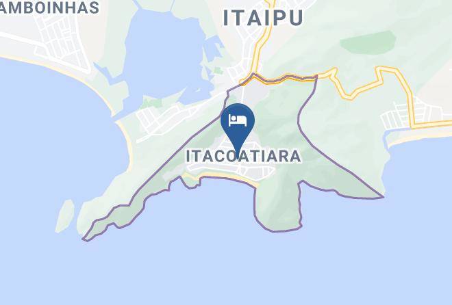 Niteroi - Pousada Praia De Itacoatiara Maps