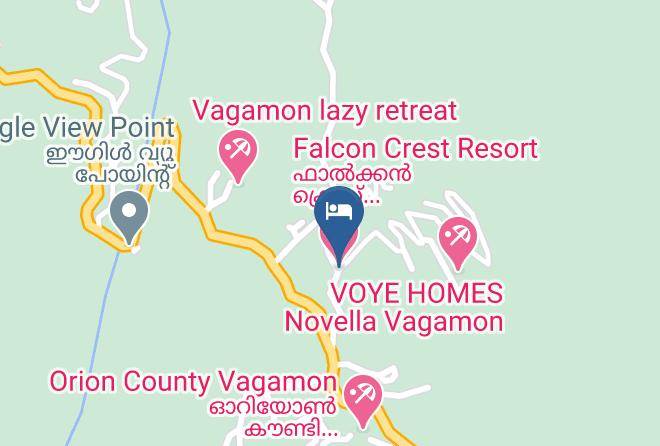Peerumade - Falcon Crest Resort Maps