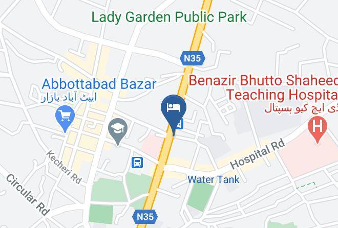 Peshawar - Falcon Hotel Maps