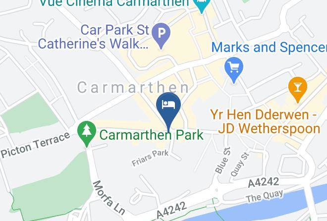Carmarthenshire - Falcon Hotel Maps