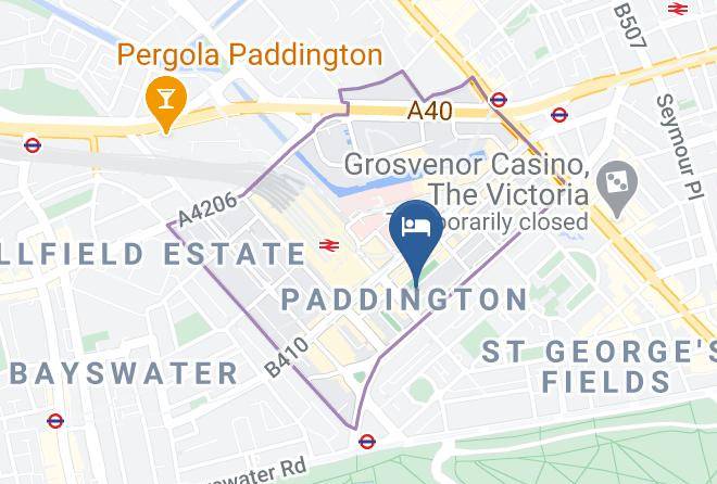 London - Falcon Hotel Maps