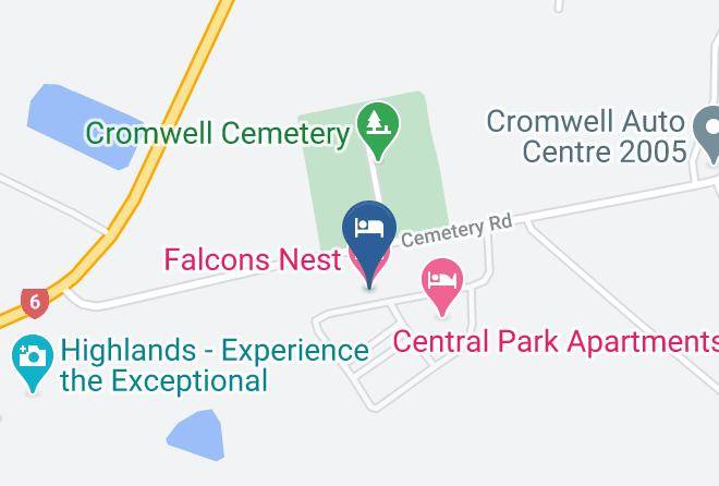 Central Otago - Falcons Nest Maps