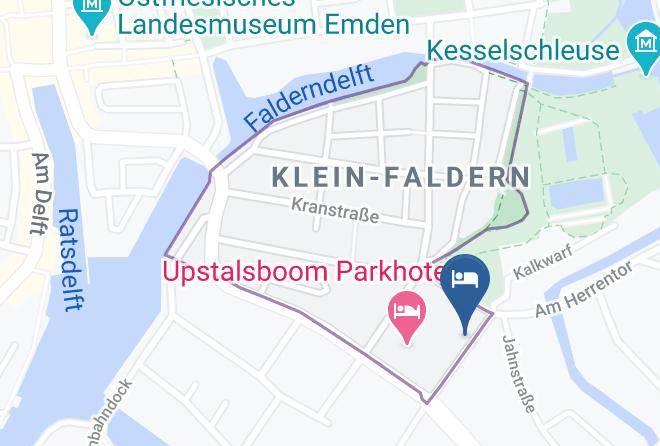 Faldernpoort Map
