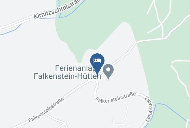 Sachsische Schweiz Osterzgebirge - Falkenstein Hutten Cafe Maps