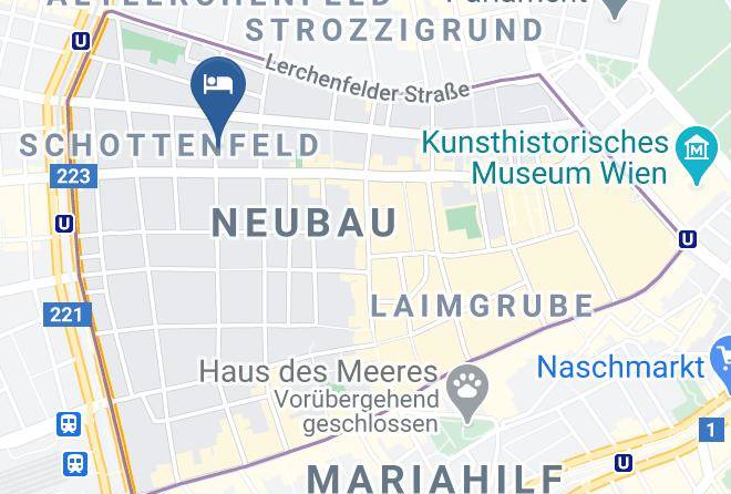 Vienna Neubau - Max Brown Hotel 7th District Maps