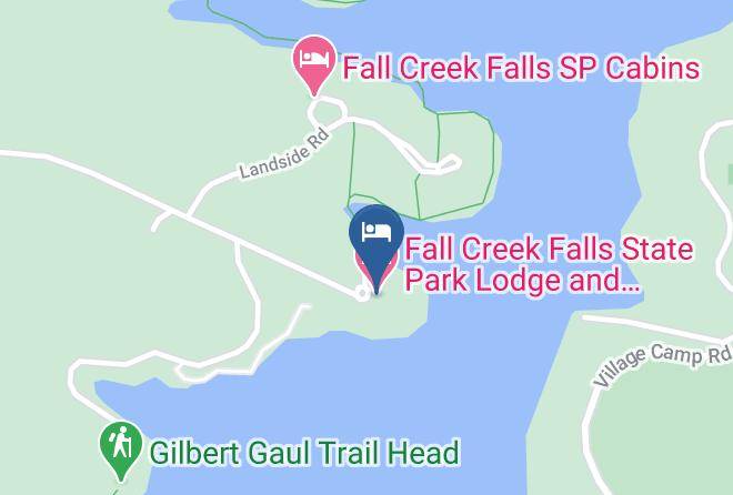 Van Buren - Fall Creek Falls State Park Lodge And Conference Center Maps