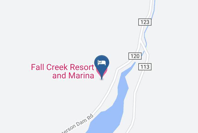Elmore - Fall Creek Resort And Marina Maps