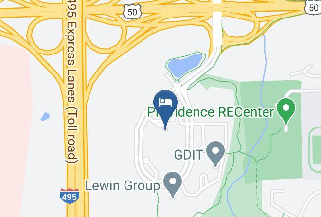 Falls Church Marriott Fairview Park Map