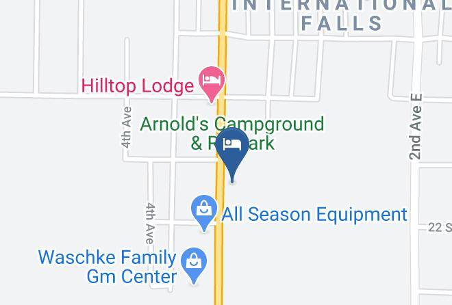 Koochiching - Falls Motel Maps