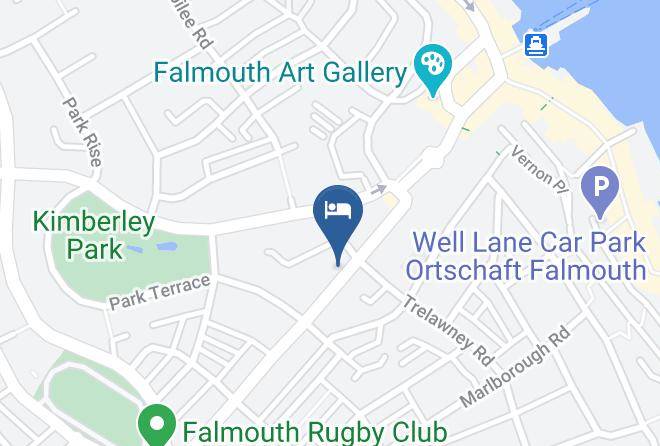 Cornwall - Falmouth Bed And Breakfast Maps