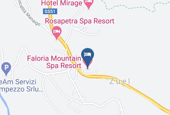 Faloria Mountain Spa Resort Map