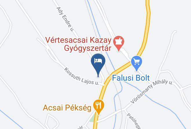 Vertesacsa - Falugondnokok Haza Maps