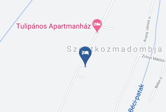 Szentkozmadombja - Faluszeli Tothek Haza Vendegfogado Maps