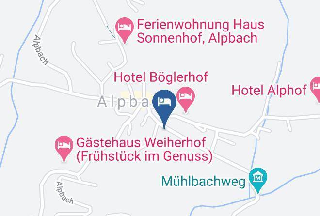 Kufstein - Fam Gschosser Gastehaus Schneider Maps