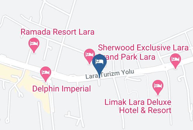 Aksu - Fame Residance Lara Otel Maps