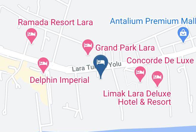 Aksu - Fame Residence Lara & Spa Maps