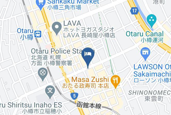 Otaru City - Fami The Green Otaru Maps