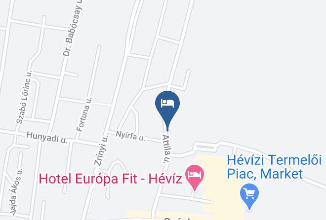 Heviz - Familia Szabo Vendeghaz Maps