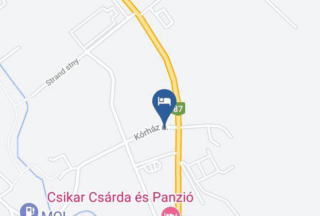 Koszeg - Familia Vendeghaz Maps