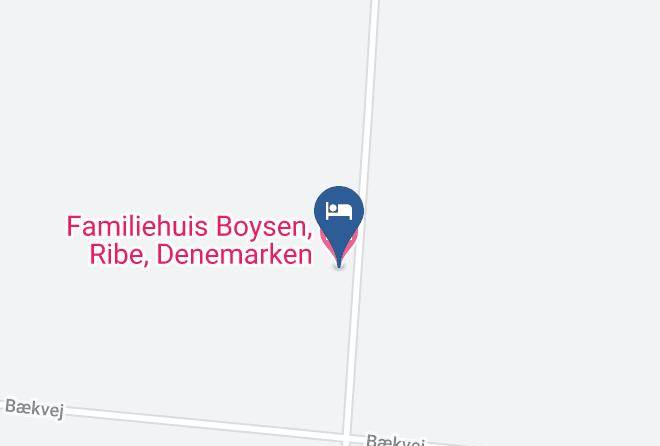 Ribe - Familiehuis Boysen Ribe Denemarken Maps